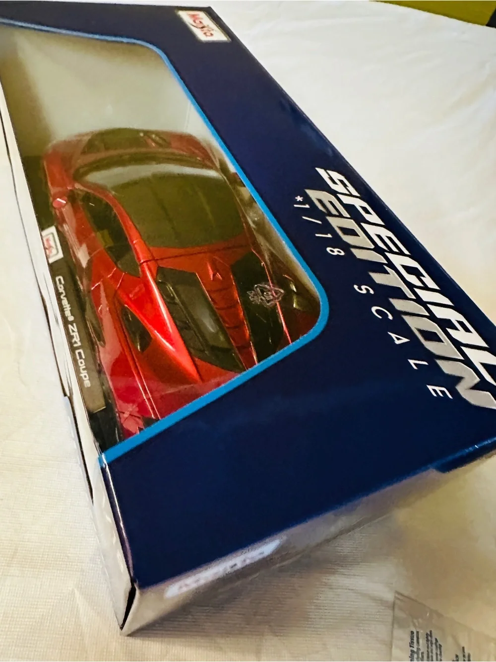 Maisto Corvette ZR1 Coupe Die-Cast Toy Car - Metallic Red